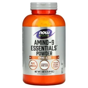 Amino 9 Essentials, Powder - 330 grams de NOW Foods - Nutriwellness
