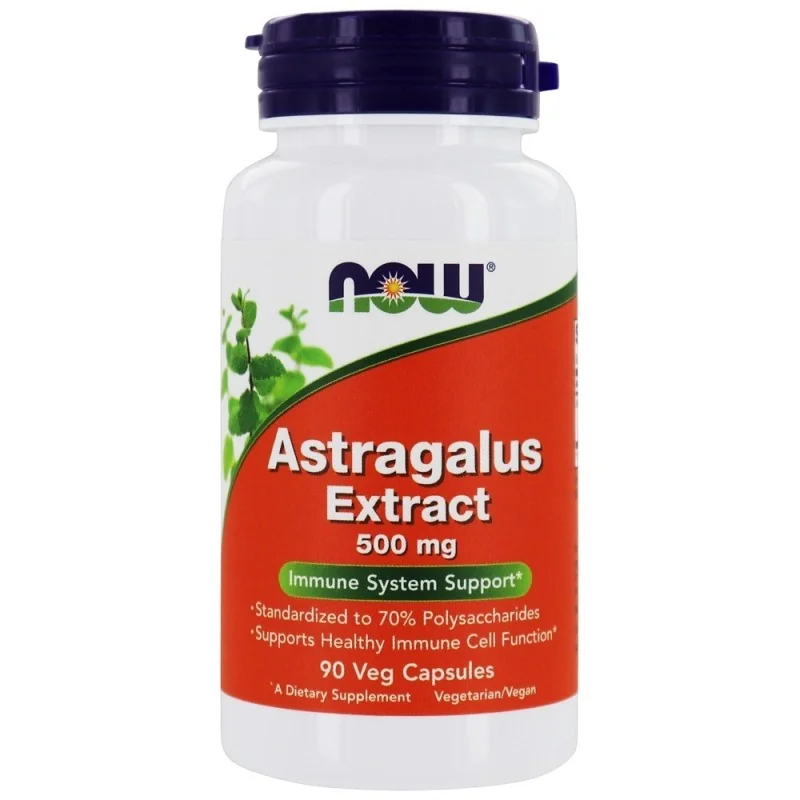 Astragalus Extract, 500mg - 90 vcaps - NOW Foods