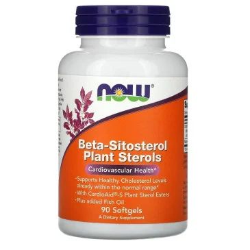Beta-Sitosterol Plant Sterols de NOW Foods pas cher - Nutriwellness