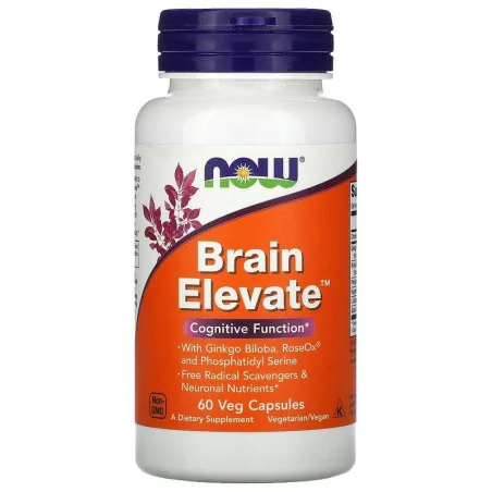 Brain Elevate - 60 vcaps de NOW Foods pas cher - Nutriwellness