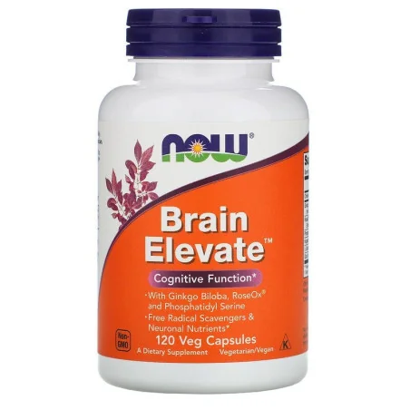 Brain Elevate - 120 vcaps de NOW Foods pas cher - Nutriwellness