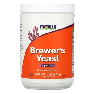 Brewer's Yeast - Powder - 454 grams de NOW Foods - Nutriwellness