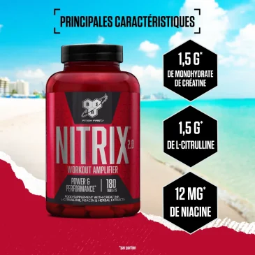 Nitrix 2.0 de BSN Nutrition pas cher - Nutriwellness