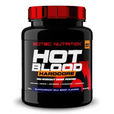 Hot Blood Hardcore 700g de Scitec Nutrition pas cher - Nutriwellness