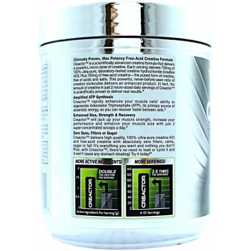 Creactor - 220 - 269 grams de MuscleTech  pas cher - Nutriwellness