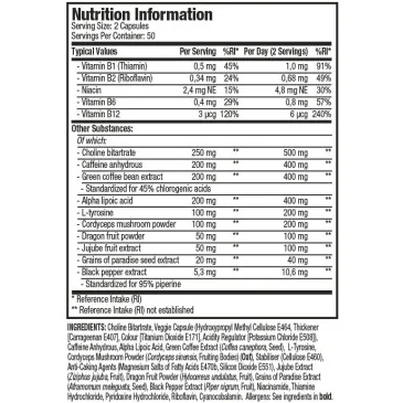 Hydroxycut Hardcore Super Elite - 100 vcaps MuscleTech - Nutriwellness