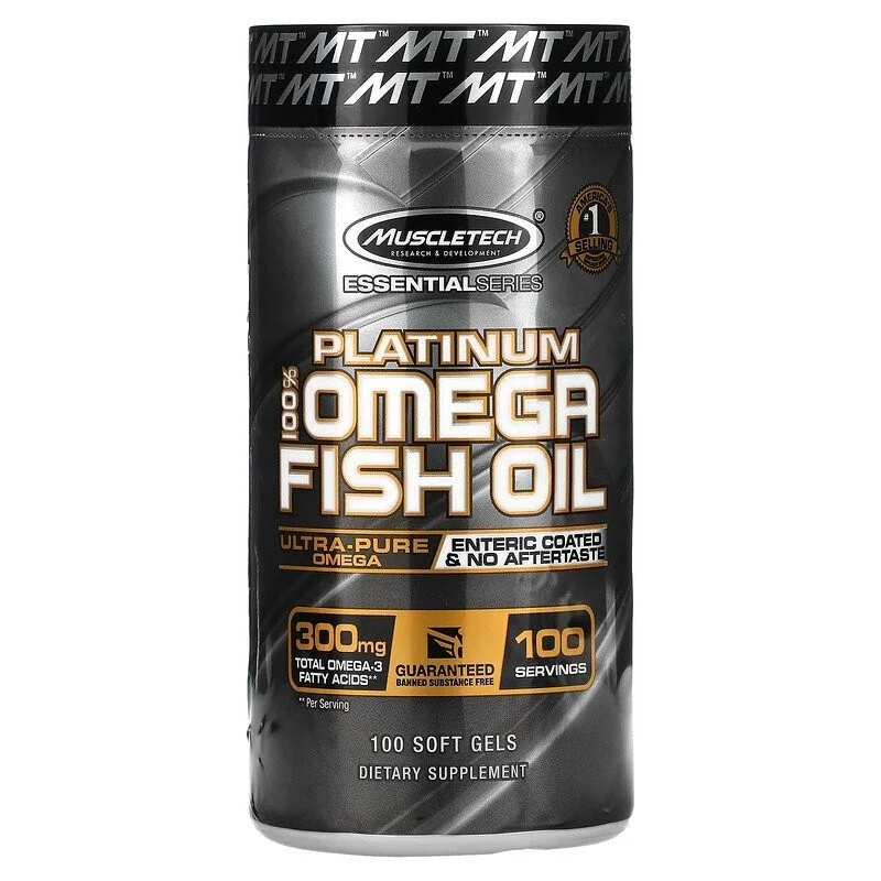 Platinum 100% Omega Fish Oil - MuscleTech