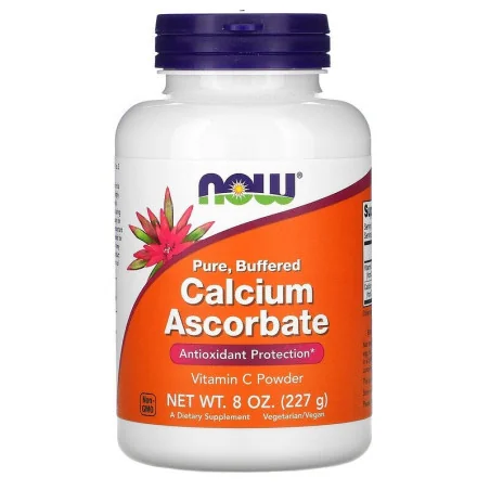 Calcium Ascorbate, Pure Buffered Powder - 227 grams - NOW Foods