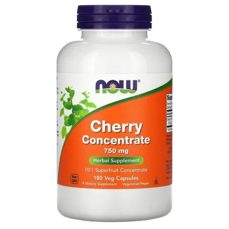 Cherry Concentrate, 750mg - 90 vcaps de NOW Foods - Nutriwellness