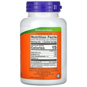 Chlorella - Organic Pure Powder - 113 grams - NOW Foods