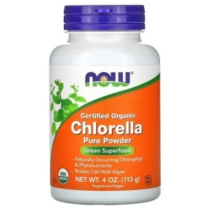 Chlorella - Organic Pure Powder - 113 grams de NOW Foods - Nutriwellness