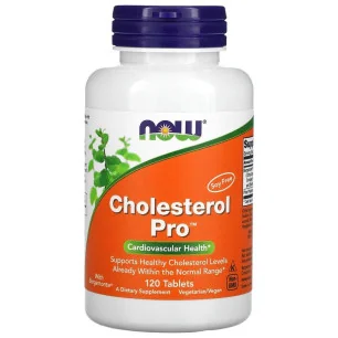 Cholesterol Pro - 120 tablets de NOW Foods pas cher - Nutriwellness
