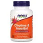 Choline and Inositol, 500mg - 100 caps - NOW Foods Choline and Inositol, 500mg - 100 caps - NOW Foods