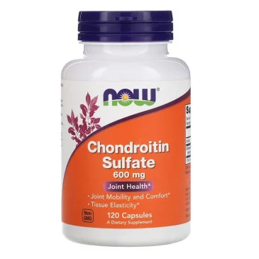 Chondroitin Sulfate, 600mg - 120 caps de NOW Foods pas cher - Nutriwellness