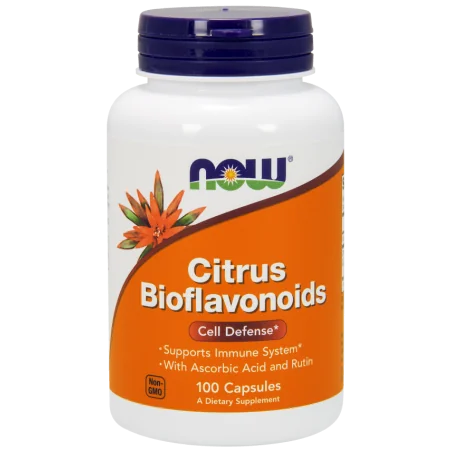 Citrus Bioflavonoids, 700mg - 100 caps de NOW Foods - Nutriwellness
