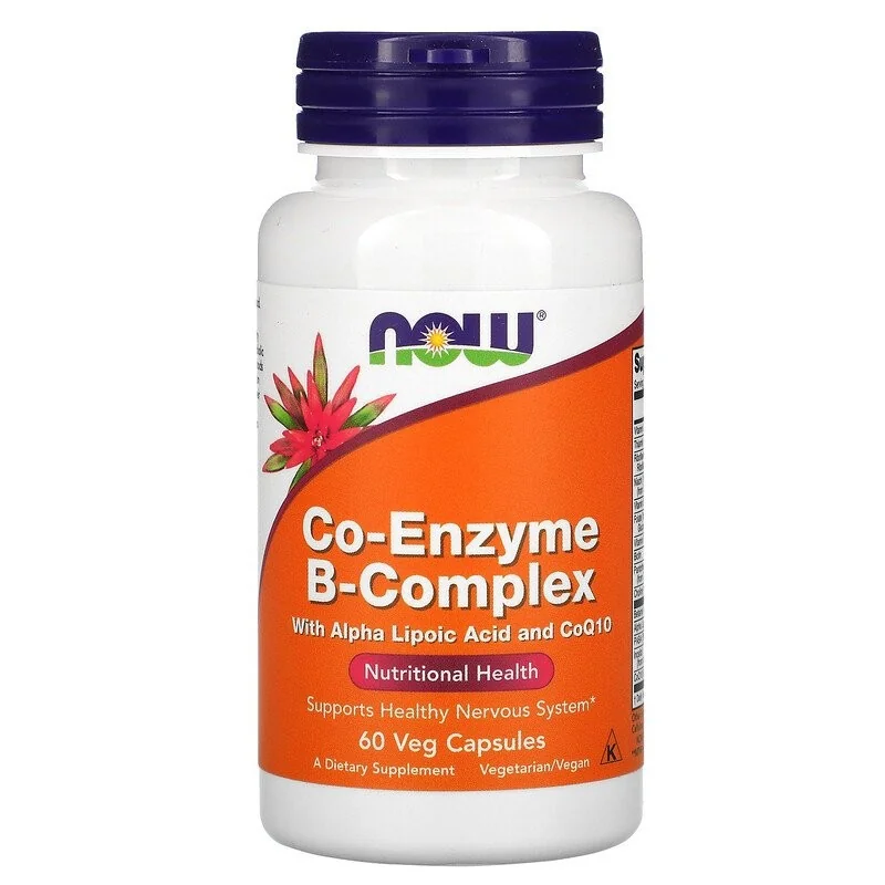 Co-Enzyme B-Complex - 60 vcaps - NOW Foods