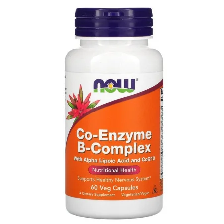 Co-Enzyme B-Complex - 60 vcaps de NOW Foods  pas cher - Nutriwellness