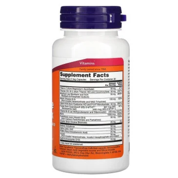 Co-Enzyme B-Complex - 60 vcaps de NOW Foods  pas cher - Nutriwellness