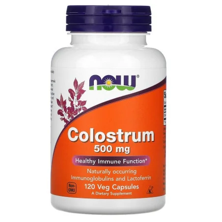 Colostrum - 500mg - 120 vcaps de NOW Foods pas cher - Nutriwellness