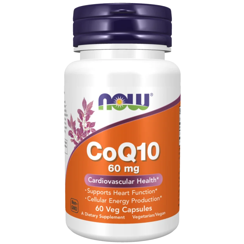 CoQ10 - 60mg - 60 vcaps - NOW Foods CoQ10 - 60mg - 60 vcaps - NOW Foods