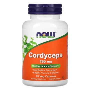 Cordyceps, 750mg - 90 vcaps de NOW Foods pas cher - Nutriwellness