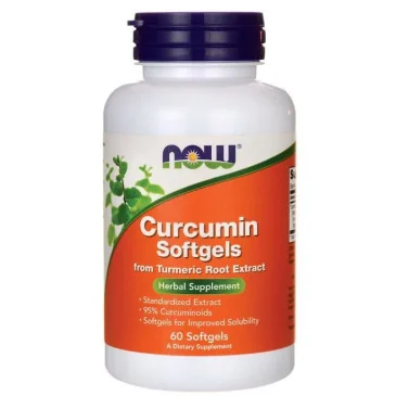 Curcumin - 60 softgels de NOW Foods pas cher - Nutriwellness