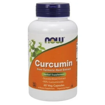 Curcumin - 60 vcaps de NOW Foods pas cher - Nutriwellness
