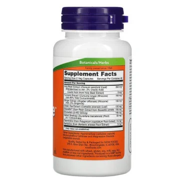 D-Flame - 90 vcaps de NOW Foods pas cher - Nutriwellness