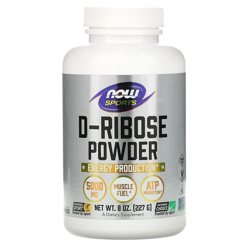 D-Ribose - Powder - 227 grams - NOW Foods