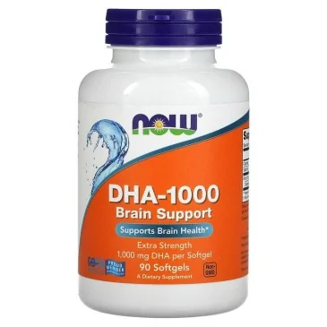 DHA-1000 Brain Support - 90 softgels de NOW Foods - Nutriwellness