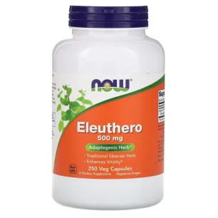 Eleuthero - 250 vcaps de NOW Foods pas cher - Nutriwellness