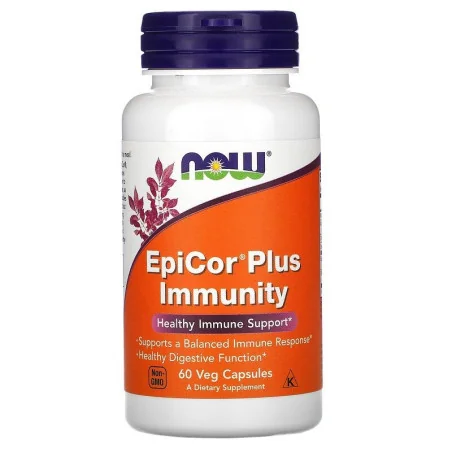 EpiCor Plus Immunity - 60 vcaps de NOW Foods pas cher - Nutriwellness