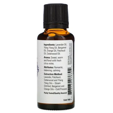 Essential Oil, Bottled Bouquet Oil Blend - 30 ml NOW Foods pas cher