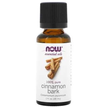 Essential Oil, Cinnamon Bark Oil - 30 ml de NOW Foods pas cher