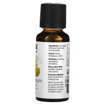 Essential Oil, Helichrysum Oil Blend - 30 ml NOW Foods - Nutriwellness