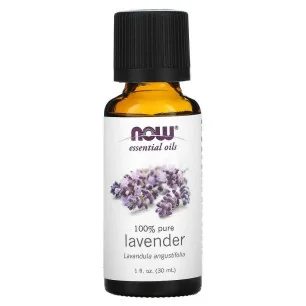 Essential Oil, Lavender Oil 100% Pure - 30 ml de NOW Foods
