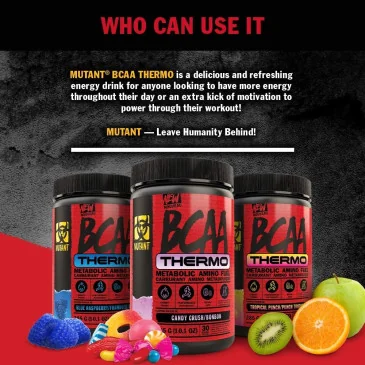 BCAA Thermo (285g) de Mutant pas cher - Nutriwellness
