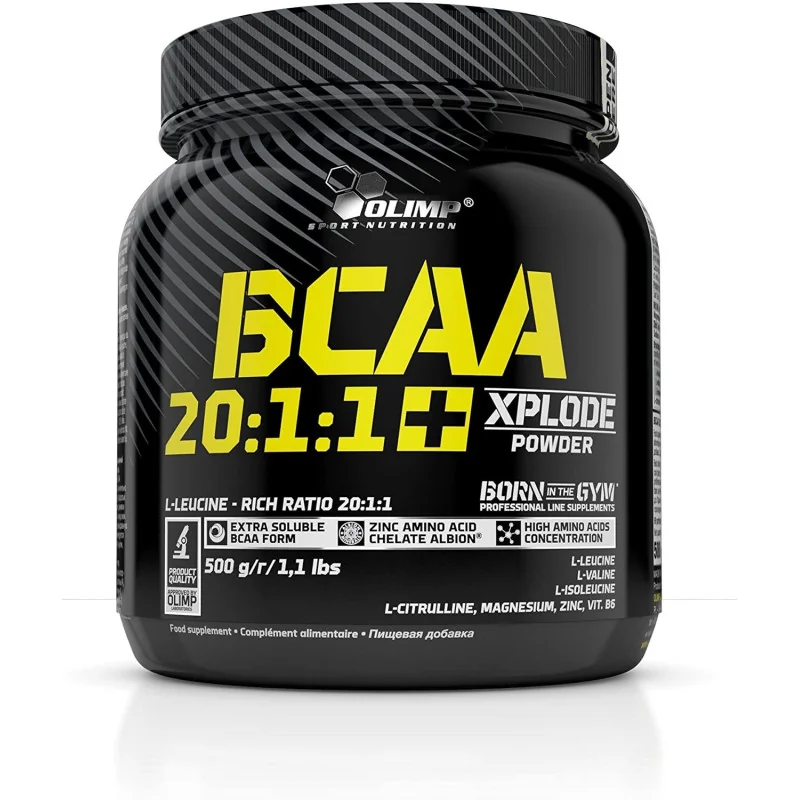 BCAA 20:1:1 Xplode Powder 500 grams - Olimp Sport Nutrition BCAA 20:1:1 Xplode Powder 500 grams - Olimp Sport Nutrition