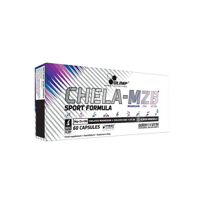 Chela MZB, Sport Formula - 60 mega caps - Olimp Nutrition