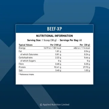 Beef-XP - 1800 grams d'Applied Nutrition pas cher - Nutriwellness
