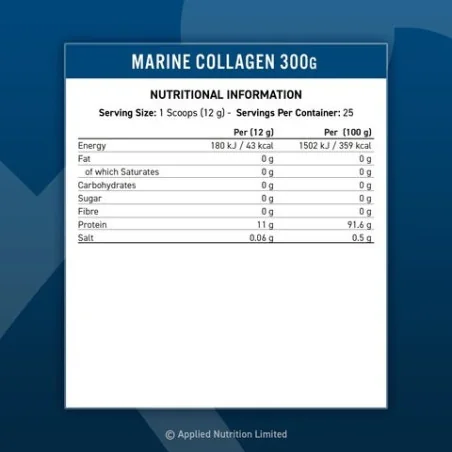 Marine Collagen - 300 grams - Applied Nutrition