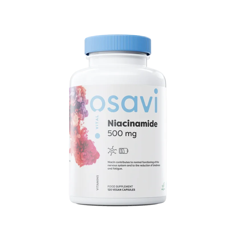 Niacinamide - 500mg - 120 vegan caps - Osavi Niacinamide - 500mg - 120 vegan caps - Osavi