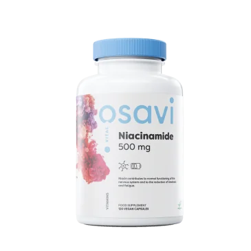 Niacinamide - 500mg - 120 vegan caps d'Osavi pas cher - Nutriwellness