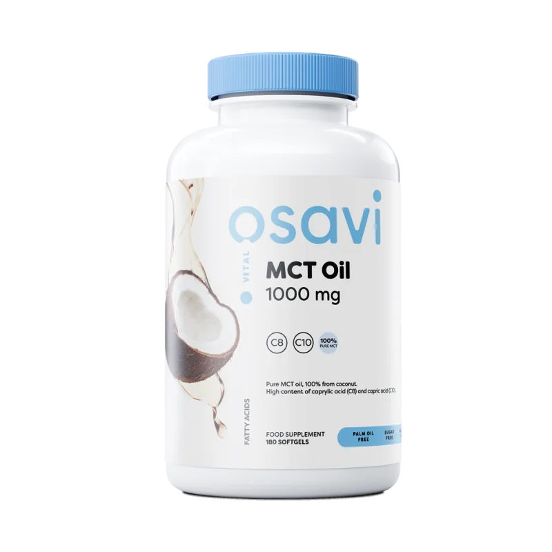 MCT Oil, 1000 mg - 180 softgels - Osavi