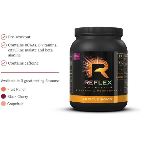 Muscle Bomb (600g) - Reflex Nutrition