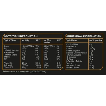 Muscle Bomb (600g) de Reflex Nutrition pas cher - Nutriwellness