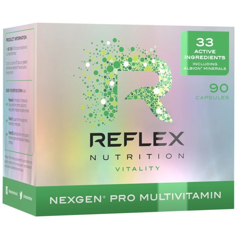 Nexgen Pro Sports Multivitamin - 90 caps - Reflex Nutrition