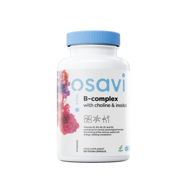 B-Complex with Choline & Inositol - 120 vegan caps d'Osavi