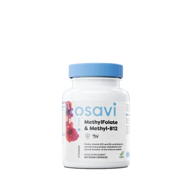 MethylFolate & Methyl-B12 - 120 vegan caps d'Osavi - Nutriwellness