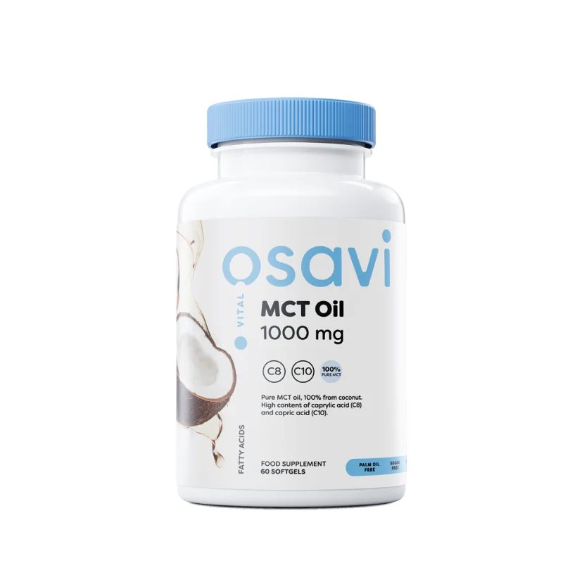 MCT Oil, 1000 mg - 60 softgels - Osavi